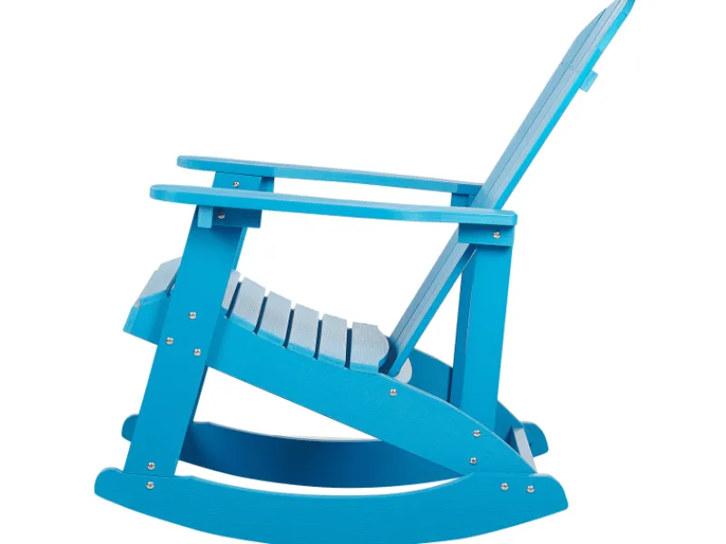 Gartenstühle|Beliani Schaukelstuhl 94x76x100