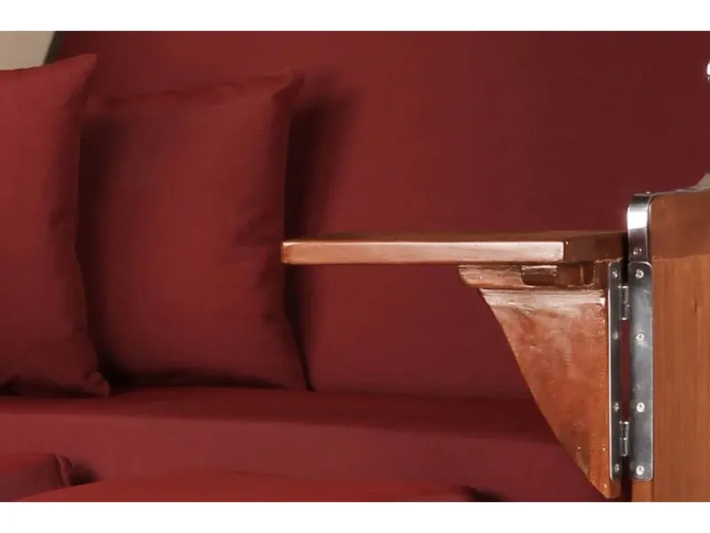 bene living Strandkorb Komplettset Schaalsee Mahagoni PE grau Modell 550* Clearance