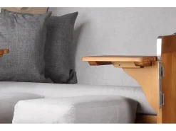 Weitere Gartenmöbel|Strandkörbe|bene living Strandkorb Komplettset Schleswig Pinie Zweisitzer PE Mokka Modell 559