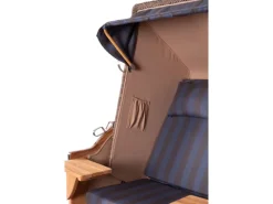 Strandkörbe|bene living Strandkorb Komplettset Schaalsee Teak PE grau Modell 582