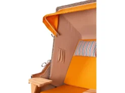 bene living Strandkorb Komplettset Schaalsee Teak PE grau Modell 586* Best