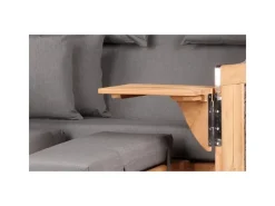 bene living Strandkorb Komplettset Königssee Teak Bullauge PE Grau Modell 551* Online