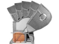 bene living Strandkorb Komplettset Königssee Teak Bullauge PE Grau Modell 518* Hot