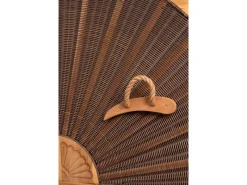 bene living Strandkorb Komplettset Königssee Teak Bullauge PE Grau Modell 580* Hot