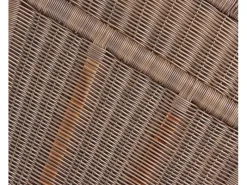 bene living Strandkorb Komplettset Schaalsee Teak PE grau Modell 513* Online