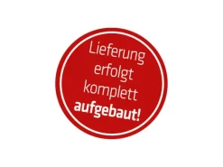 bene living Strandkorb Komplettset Schaalsee Mahagoni PE grau Modell 513* Best