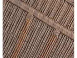 Strandkörbe|bene living Strandkorb Komplettset Schaalsee Teak PE grau Modell 529