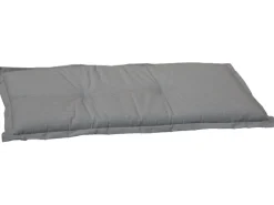 Beo Sitzkissen|Gartenstuhlauflagen|2er-Bankauflage Elegant Hellgrau meliert