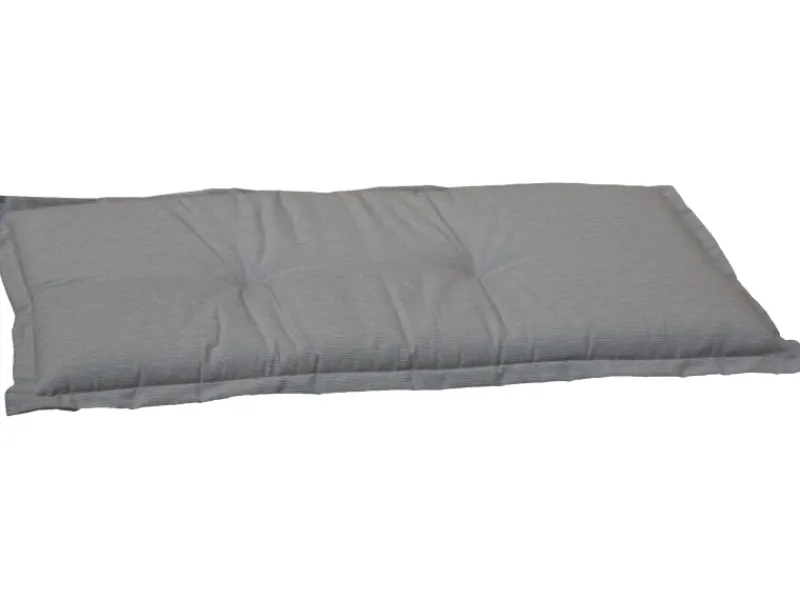 Beo Sitzkissen|Gartenstuhlauflagen|2er-Bankauflage Elegant Hellgrau meliert