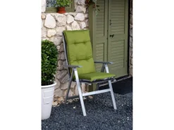 Beo Gartenstuhlauflagen|Hochlehner-Saumkissen Tirana Turin 120 cm x 50 cm x 8 cm