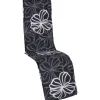 Beo Strandkörbe|Gartenstuhlauflagen|Sitzauflage Boston für Relaxstuhl 171 cm x 50 cm x 6cm Schwarz-Weiß geblümt