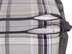 Beo Gartenstuhlauflagen|Sitzauflage Hochlehner Atika 6er Set Karo Beige