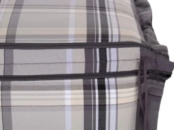 Beo Gartenstuhlauflagen|Sitzauflage Hochlehner Atika 6er Set Karo Beige