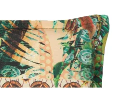 Beo Gartenstuhlauflagen|Sitzauflage Hochlehner Texas 4er Set mit Dschungel Design