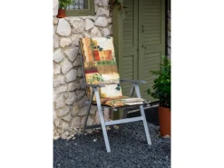 Beo Gartenstuhlauflagen|Sitzauflage Hochlehner Glasgow 6er Set Beige-Natur