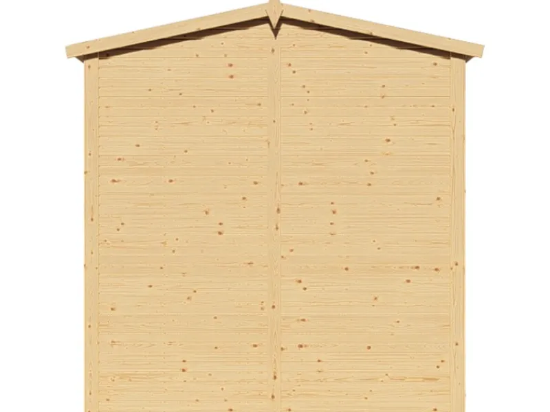 Gerätehaus Plexi Apex 2 Natur 157 cm x 207 cm FSC®*Bertilo Online