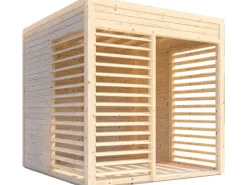 Bertilo Gartenmöbel-Sets|Pavillons|Pavillon Garten-Lounge 1 Natur 234 cm x 226 cm FSC®