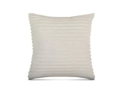 Bestlivings Gartenstuhlauflagen|Dekokissen Kordoptik 40 x 40 cm Creme