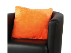 Dekokissen Kuschel Kissenbezug mit Reißverschluss 45 x 45 cm 2er Pack*Bestlivings