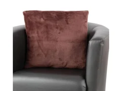 Bestlivings Sitzkissen|Gartenstuhlauflagen|Kissenhülle Kuschel Kissenbezug mit Reißverschluss 60 x 60 cm