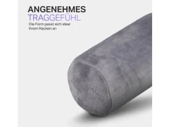 Bestlivings Sitzkissen|Gartenstuhlauflagen|Nackenrolle 16 x 30 cm