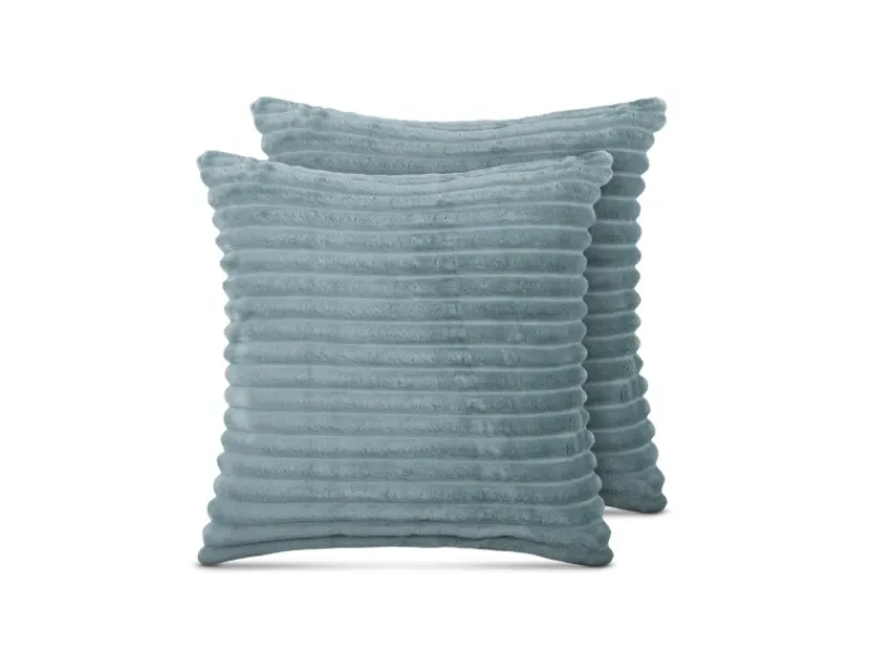 Bestlivings Gartenstuhlauflagen|Sofakissen Cord Optik 40 x 40 cm 2er Pack