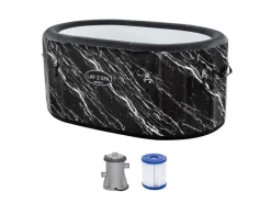 Eisbad Glacial Dip mit Filterpumpe Aufblasbar 152 cm x 92 cm x 71 cm*Bestway Hot