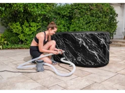 Eisbad Glacial Dip mit Filterpumpe Aufblasbar 152 cm x 92 cm x 71 cm*Bestway Hot