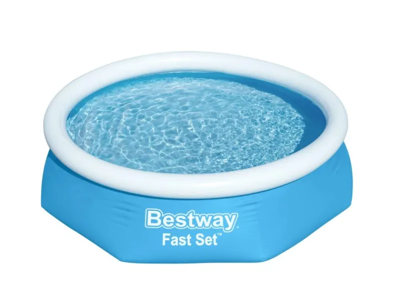Fast Set Aufstellpool Ø 244 x 61 cm Rund Blau*Bestway Hot
