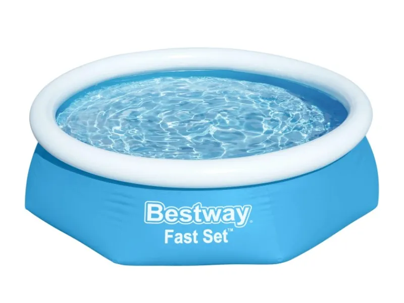 Fast Set Aufstellpool Ø 244 x 61 cm Rund Blau*Bestway Hot