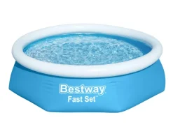 Fast Set Aufstellpool Ø 244 x 61 cm Rund Blau*Bestway Hot