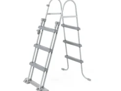 Fast Set Aufstellpool-Set Ø 457 x 107 cm Rund Schiefergrau*Bestway Online