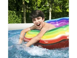 Fast Set Aufstellpool-Set Ø 457 x 107 cm Rund Schiefergrau*Bestway Online