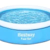Bestway Aufstellpools|Fast Set Aufstellpool Ø 183 x 51 cm Rund Blau