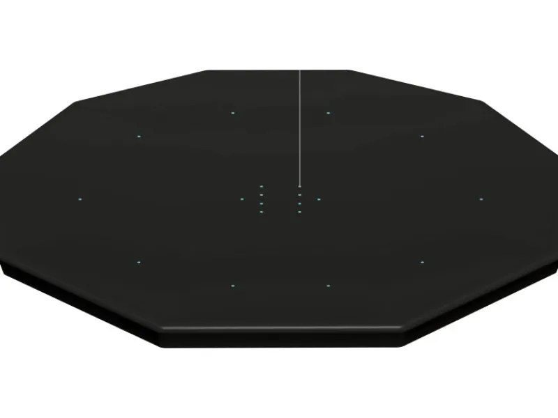 Flowclear Poolabdeckung PVC Schwarz Ø 305 cm*Bestway