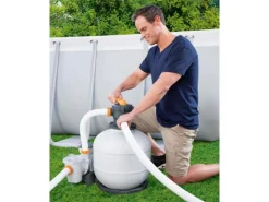 Flowclear Sandfilteranlage mit Zeitschaltuhr 8.327 l/h 280 W*Bestway Hot