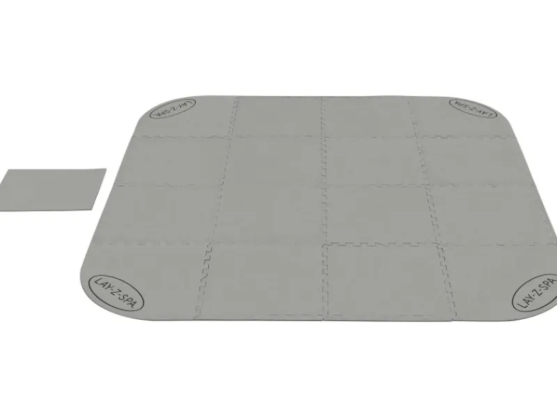 Bestway Outdoor Whirlpools|Lay-Z-Spa Bodenschutzunterlage Grau Kunststoff