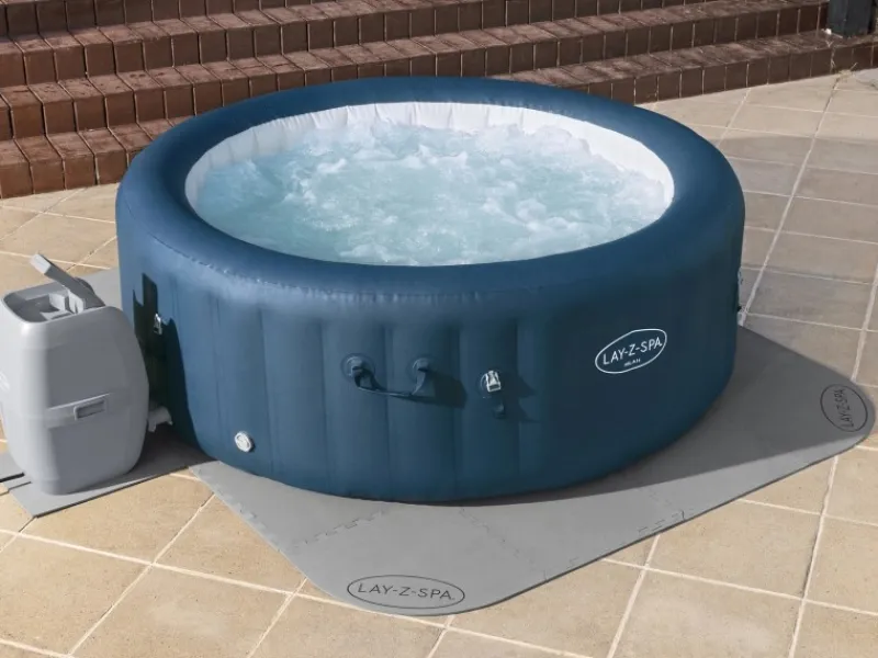Bestway Outdoor Whirlpools|Lay-Z-Spa Bodenschutzunterlage Grau Kunststoff