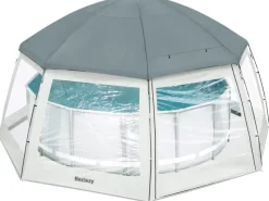 Pavillon Für Runde Pools 600 cm x 295 cm*Bestway Discount