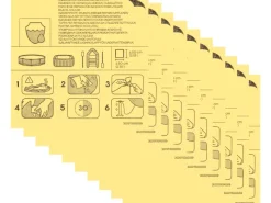 Selbstklebende Reparaturflicken 6,5 cm x 6,5 cm 10 Stck.*Bestway Sale