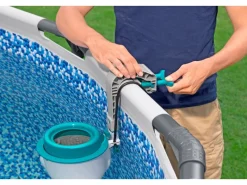 Bestway Pooltechnik|Skimatic 2-in-1 Filterpumpe mit Einhängeskimmer 2.574 l/h 48 W