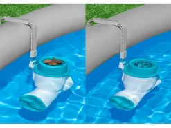 Bestway Pooltechnik|Skimatic 2-in-1 Filterpumpe mit Einhängeskimmer 2.574 l/h 48 W
