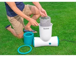 Bestway Pooltechnik|Skimatic 2-in-1 Filterpumpe mit Einhängeskimmer 2.574 l/h 48 W