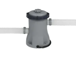 Stahlrahmen-Pool Set Steel Pro Max Frame Ø 366 x 76 cm Rund Lichtgrau*Bestway Sale