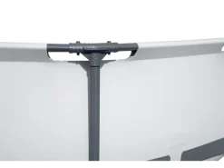 Stahlrahmen-Pool Set Steel Pro Max Frame Ø 366 x 76 cm Rund Lichtgrau*Bestway Sale