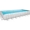 Stahlrahmenpool-Set Power Steel 956 cm x 488 cm x 132 cm Rechteckig*Bestway Clearance