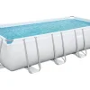 Bestway Aufstellpools|Stahlrahmenpool-Set Power Steel Rechteckig 549 cm x 274 cm x 122 cm