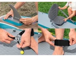 Bestway Kühlboxen|SUP Touring Board-Set Glider Elite Sitz 381 cm x 79 cm x 15 cm