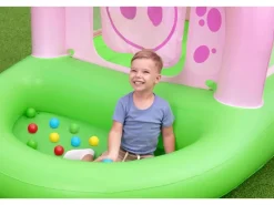 Bestway Trampoline|Trampolin Up, In & Over Oinkster Ferkel 239 cm x 162 cm x 137 cm