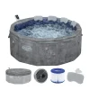 Bestway Outdoor Whirlpools|Whirlpool Carrara AirJet 6 Personen Ø 170 cm x 65 cm